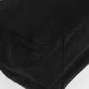 PRADA Hand Bag Nylon Black Silver Auth BA7771-15