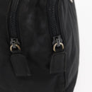 PRADA Hand Bag Nylon Black Silver Auth BA7771-9