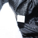 PRADA Hand Bag Nylon Black Silver Auth BA7771-12