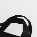 PRADA Hand Bag Nylon Black Silver Auth BA7771-14