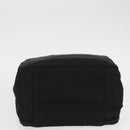 PRADA Hand Bag Nylon Black Silver Auth BA7771-5