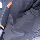 GUCCI GG Canvas Tote Bag Nylon Navy 355732 Auth BA7774-16