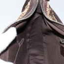 GUCCI GG Canvas Shoulder Bag Beige Silver 122790 Auth BA7775-21