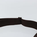 GUCCI GG Canvas Shoulder Bag Beige Silver 122790 Auth BA7775-8