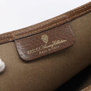 GUCCI GG Supreme Web Sherry Line Tote Bag PVC Beige Red 378 02 003 Auth BA7777-18