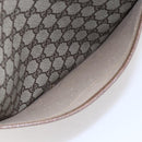 GUCCI GG Supreme Web Sherry Line Tote Bag PVC Beige Red 378 02 003 Auth BA7777-11