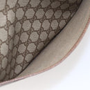 GUCCI GG Supreme Web Sherry Line Tote Bag PVC Beige Red 378 02 003 Auth BA7779-11