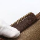 GUCCI GG Supreme Web Sherry Line Tote Bag PVC Beige Red 378 02 003 Auth BA7779-12