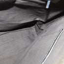 BURBERRY Nova Check Shoulder Bag Canvas Beige Silver Auth BA778-17