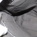 BURBERRY Nova Check Shoulder Bag Canvas Beige Silver Auth BA778-18