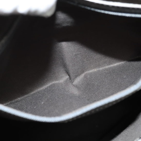 BURBERRY Nova Check Shoulder Bag Canvas Beige Silver Auth BA778