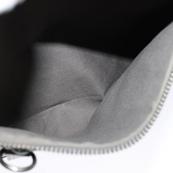 BURBERRY Nova Check Shoulder Bag Canvas Beige Silver Auth BA778