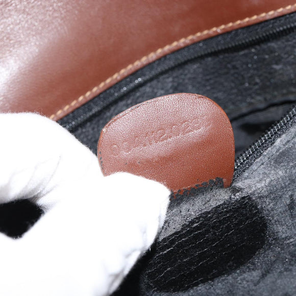 GUCCI Micro GG Supreme Shoulder Bag PVC Black Gold 004 112 0289 Auth BA7784