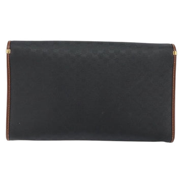 GUCCI Micro GG Supreme Shoulder Bag PVC Black Gold 004 112 0289 Auth BA7784 - 0