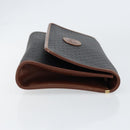 GUCCI Micro GG Supreme Shoulder Bag PVC Black Gold 004 112 0289 Auth BA7784-3