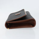 GUCCI Micro GG Supreme Shoulder Bag PVC Black Gold 004 112 0289 Auth BA7784-4