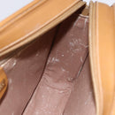 GUCCI Micro GG Supreme Shoulder Bag PVC Beige Gold 001 256 1308 Auth BA7785-20