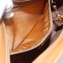 GUCCI Micro GG Supreme Shoulder Bag PVC Beige Gold 001 256 1308 Auth BA7785-11