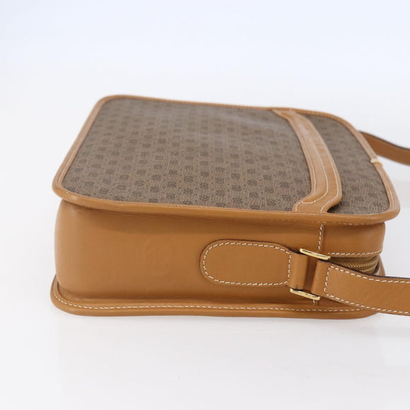 GUCCI Micro GG Supreme Shoulder Bag PVC Beige Gold 001 256 1308 Auth BA7785