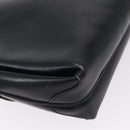 GUCCI Shoulder Bag Leather Navy Gold 406 001 2115 Auth BA7786-12