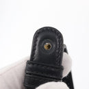 GUCCI Shoulder Bag Leather Navy Gold 406 001 2115 Auth BA7786-14