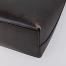 GUCCI Bamboo Hand Bag Leather 2way Brown Gold 001 1886 Auth BA7787-14