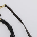 GUCCI Bamboo Hand Bag Leather 2way Brown Gold 001 1886 Auth BA7787-8