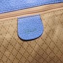 GUCCI Bamboo Backpack Suede Leather Blue Gold 003 2855 0043 0 Auth BA7788-17