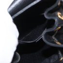 GUCCI Bamboo Backpack Suede Leather Black Gold 003 1705 0030 Auth BA7789-28