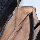 SAINT LAURENT Shoulder Bag Leather Black Auth BA779-18