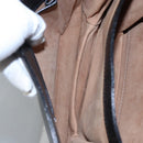 SAINT LAURENT Shoulder Bag Leather Black Auth BA779-20