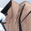 SAINT LAURENT Shoulder Bag Leather Black Auth BA779-21