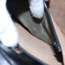 SAINT LAURENT Shoulder Bag Leather Black Auth BA779-11