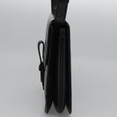 SAINT LAURENT Shoulder Bag Leather Black Auth BA779-3