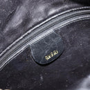 GUCCI Bamboo Hand Bag Leather Black Gold 001 0166 1638 Auth BA7790-17