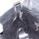 GUCCI Bamboo Hand Bag Leather Black Gold 001 0166 1638 Auth BA7790-19