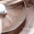 GUCCI GG Supreme Web Sherry Line Bag PVC Beige Gold 904 02 047 Auth BA7792-21