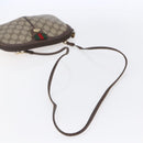 GUCCI GG Supreme Web Sherry Line Bag PVC Beige Gold 904 02 047 Auth BA7792-7