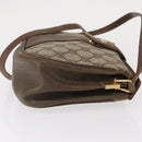 GUCCI GG Supreme Web Sherry Line Bag PVC Beige Gold 72 02 024 Auth BA7793-4