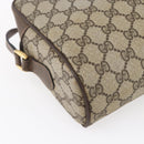 GUCCI GG Supreme Web Sherry Line Bag PVC Beige Gold 14 02 005 Auth BA7798-17