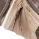 GUCCI GG Supreme Web Sherry Line Bag PVC Beige Gold Red 904 02 043 Auth BA7799-22