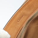 Chloe Shoulder Bag Leather Brown Gold Auth BA7803-16
