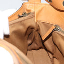 Chloe Shoulder Bag Leather Brown Gold Auth BA7803-19