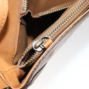 Chloe Shoulder Bag Leather Brown Gold Auth BA7803-22