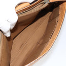 Chloe Shoulder Bag Leather Brown Gold Auth BA7803-24