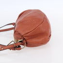 Chloe Hand Bag Leather 2way Orange Gold Auth BA7804-3