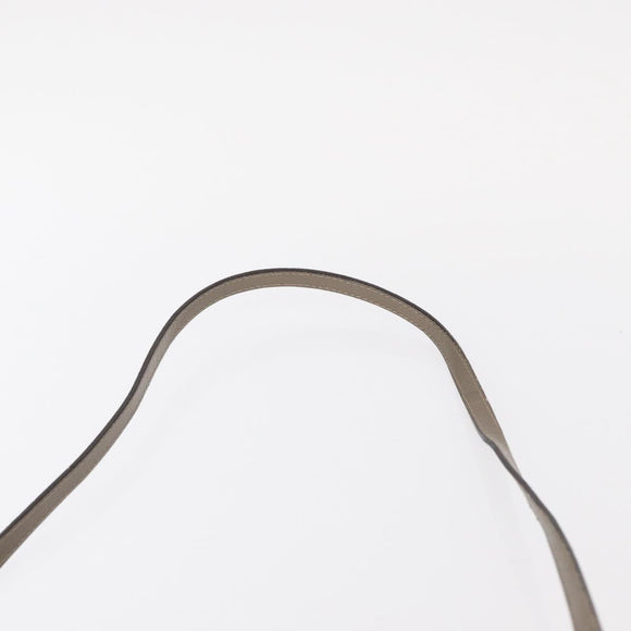 Chloe Hand Bag Leather 2way Beige Gold Auth BA7805