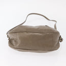 Chloe Hand Bag Leather 2way Beige Gold Auth BA7805-11