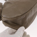 Chloe Hand Bag Leather 2way Beige Gold Auth BA7805-14