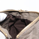 Chloe Hand Bag Leather 2way Beige Gold Auth BA7805-19